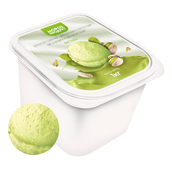 «MOROZPRODUCT» pistachio cream in ditches «MOROZPRODUCT» pistachio cream in ditches